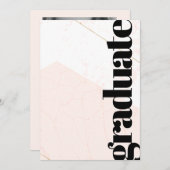 Ankündigung von Pink Ästhetik Foto Graduate (Vorne/Hinten)