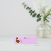 Ankündigung von Pink Baby Girl (Stehend Vorderseite)