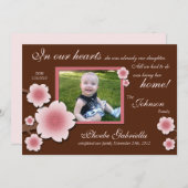 Ankündigung von Pink Cherry Blossom & Brown Adopti (Vorne/Hinten)