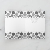 Ankündigung von Pink Girl Baby Ankunft (Innenseite)