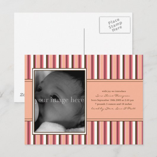 Ankündigung von Pink Stripe (Vorne/Hinten)