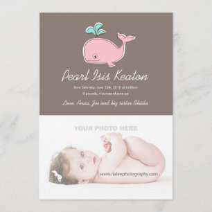 Ankündigung von Pink Whale Foto