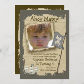 Ankündigung von Pirate Party (Vorne/Hinten)