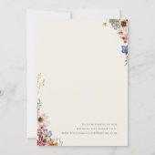 Ankündigung von Pizza Wildblume Garden (Rückseite)