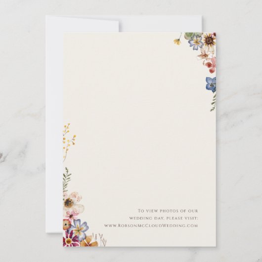 Ankündigung von Pizza Wildblume Garden (Rückseite)