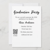 Ankündigung von QR-Abschluss (Rückseite)