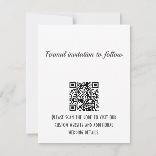 Ankündigung von QR-Code für Beach-Szene Save the D (Rückseite)