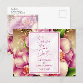 Ankündigung von QR-Code für verziertes Hochzeitsst