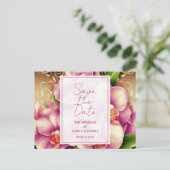 Ankündigung von QR-Code für verziertes Hochzeitsst (Stehend Vorderseite)