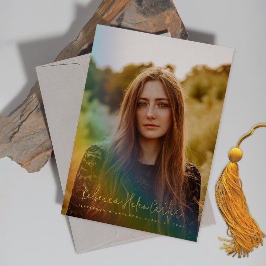 Ankündigung von Rainbow Foto Abschluss