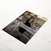 Ankündigung von Real Foil GRAD Abschluss Foto (Gedreht)