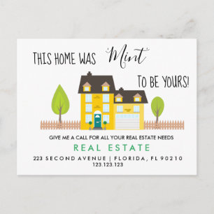 Ankündigung von Referenzen für echte Anwesen-Minze