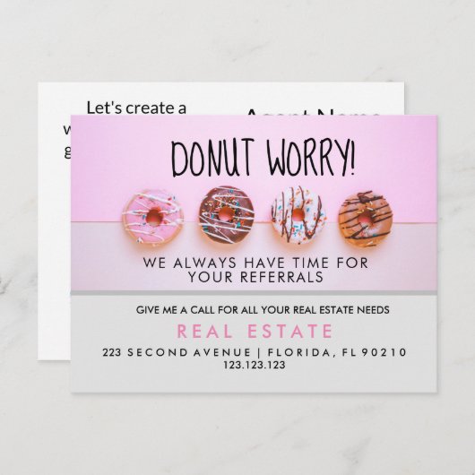 Ankündigung von Referenzen für reales Anwesen (Vorne/Hinten)