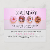 Ankündigung von Referenzen für reales Anwesen Flyer (Vorne)