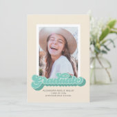 Ankündigung von Retro Vibes (Green) Foto Abschluss (Stehend Vorderseite)