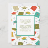 Ankündigung von Retro Vintag Foto Abschluss (Rückseite)