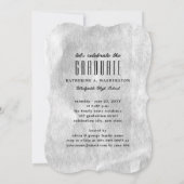 Ankündigung von Romantic Script Foil Abschluss Fot (Rückseite)