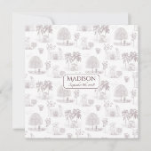 Ankündigung von Romantic Script Toile (Vorderseite)