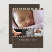 Ankündigung von Rosa Streifen (Vorne/Hinten)