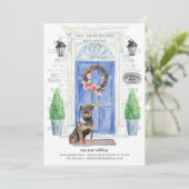 Ankündigung von Rottweiler-Vordertür-Bewegung (Stehend Vorderseite)