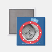 Ankündigung von Sailor-Baby Magnet (Vorderseite/Rückseite)