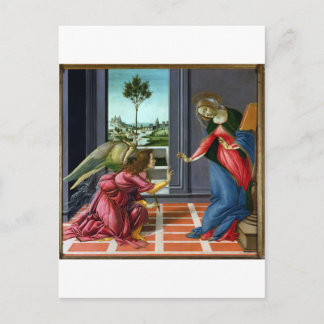 Ankündigung von Sandro Botticelli Postkarte