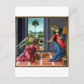 Ankündigung von Sandro Botticelli Postkarte (Vorderseite)