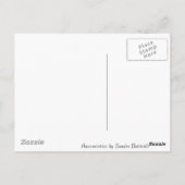 Ankündigung von Sandro Botticelli Postkarte (Rückseite)