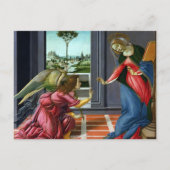 Ankündigung von Sandro Botticelli Postkarte (Vorderseite)