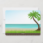 Ankündigung von Santa on Vacation Holiday Moving (Rückseite)