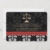 Ankündigung von Schulabschlüssen der Law School Ei (Rückseite)