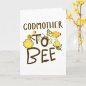 Ankündigung von Schwangerschaft durch die Mutter (Gelbe Blume)