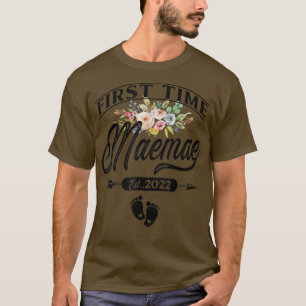 Ankündigung von Schwangerschaft Erstes Mal Maemae T-Shirt