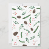 Ankündigung von Schwangerschaftsurlaub | Modernes (Rückseite)