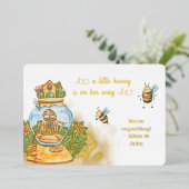 Ankündigung von Script Mother To be Pregnancy Foil (Stehend vorne)