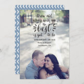 Ankündigung von Scripting Save the Date Foto (Vorne/Hinten)