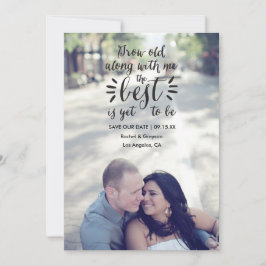 Ankündigung von Scripting Save the Date Foto