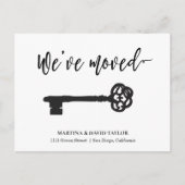 Ankündigung von Scripture und Key New Zuhause Addr Postkarte (Vorderseite)