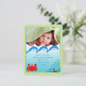 Ankündigung von Sea Baby Boy (Stehend Vorderseite)