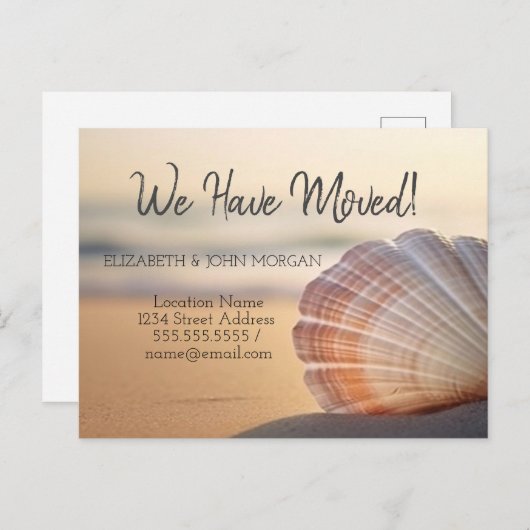 Ankündigung von Seashell Sunset Beach Moving (Vorne/Hinten)