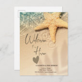 Ankündigung von Seastar Beach Postcard (Vorne/Hinten)