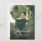 Ankündigung von Senior Abschluss (Vorderseite)