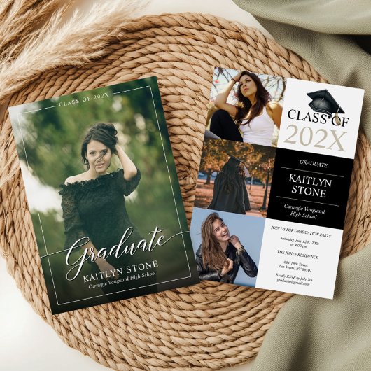 Ankündigung von Senior Abschluss