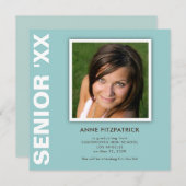 Ankündigung von Senior Foto Abschluss (Vorne/Hinten)
