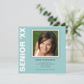 Ankündigung von Senior Foto Abschluss (Stehend Vorderseite)