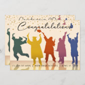 Ankündigung von Silhouetten der Gold Red Abschluss (Vorne/Hinten)