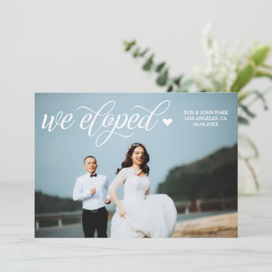 Ankündigung von Skript-Overlay-Foto (Stehend Vorderseite)