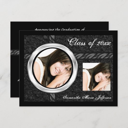 Ankündigung von Sleek Black/Chrome Frame Abschluss (Vorne/Hinten)