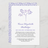 Ankündigung von Small Tree Lavender & White Memori (Vorne/Hinten)