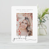 Ankündigung von Snapshot Abschluss-Fotos (Stehend Vorderseite)